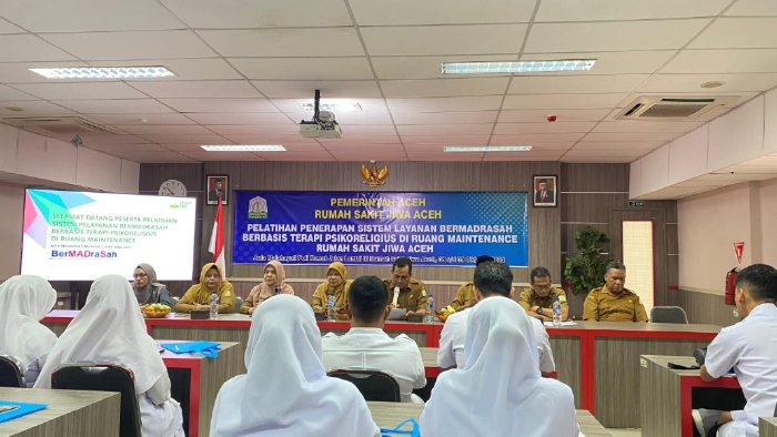 RSJ Aceh Luncurkan Program Inovatif Penerapan Sistem Layanan Bermadrasah Berbasis Terapi Psikoreligius di Ruang Maintenace